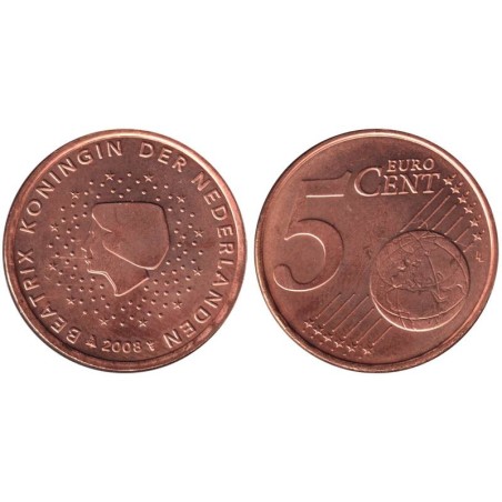 PAYS-BAS - 5 cents - 2008