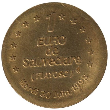 FLAYOSC - 1 euro des villes - 1998 - Etat : SUP FLAYOSC - 1 euro des villes - 1998 - Etat : SUP