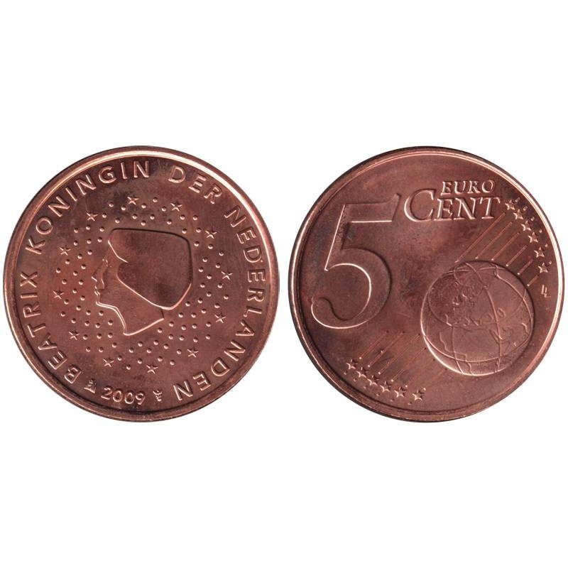 PAYS-BAS - 5 cents - 2009