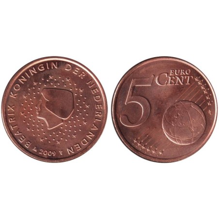 PAYS-BAS - 5 cents - 2009