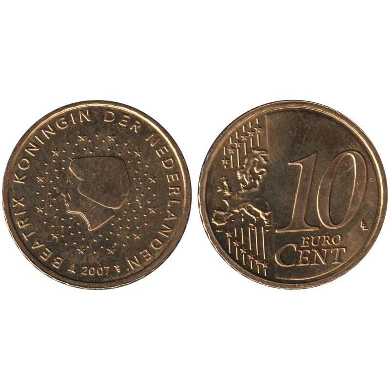 PAYS-BAS - 10 cents - 2007