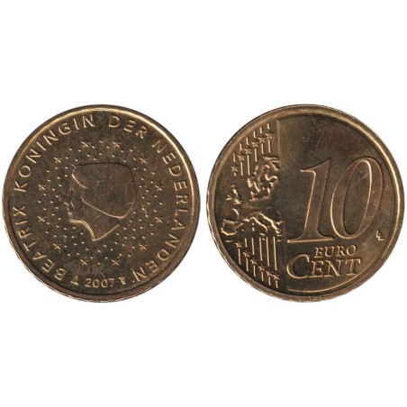 PAYS-BAS - 10 cents - 2007