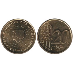 PAYS-BAS - 20 cents - 2003