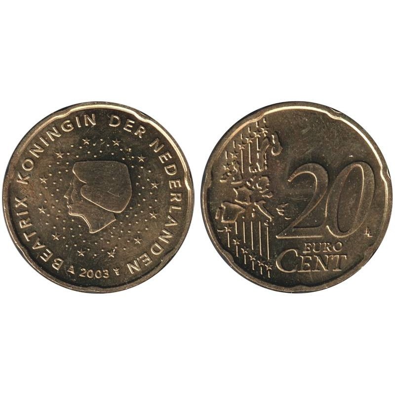 PAYS-BAS - 20 cents - 2003