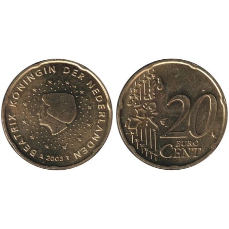 PAYS-BAS - 20 cents - 2003