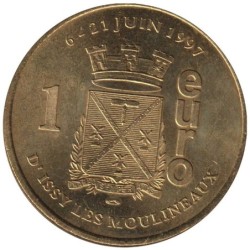 ISSY LES MOULINEAUX - 1 euro des villes - 1997 - Etat : SUP