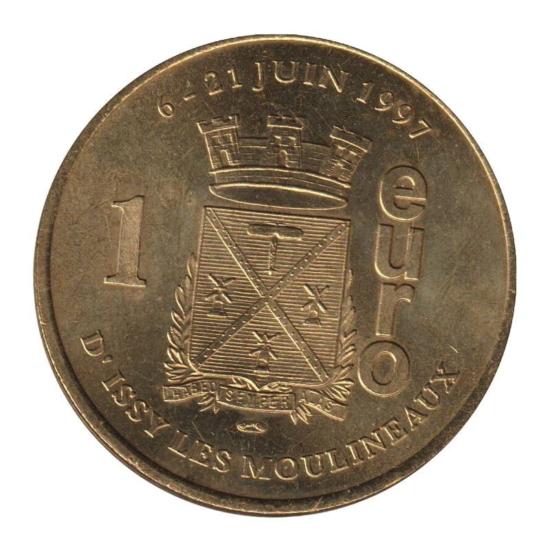 ISSY LES MOULINEAUX - 1 euro des villes - 1997 - Etat : SUP