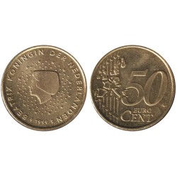 PAYS-BAS - 50 cents - 1999