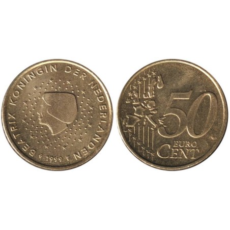 PAYS-BAS - 50 cents - 1999