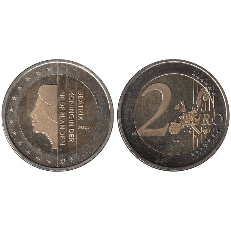 PAYS-BAS - 2 euros - 2002