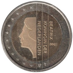 PAYS-BAS - 2 euros - 2002