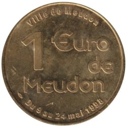 MEUDON - 1 euro des villes - 1998 - Etat : SUP