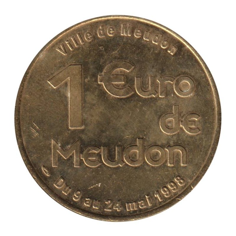 MEUDON - 1 euro des villes - 1998 - Etat : SUP