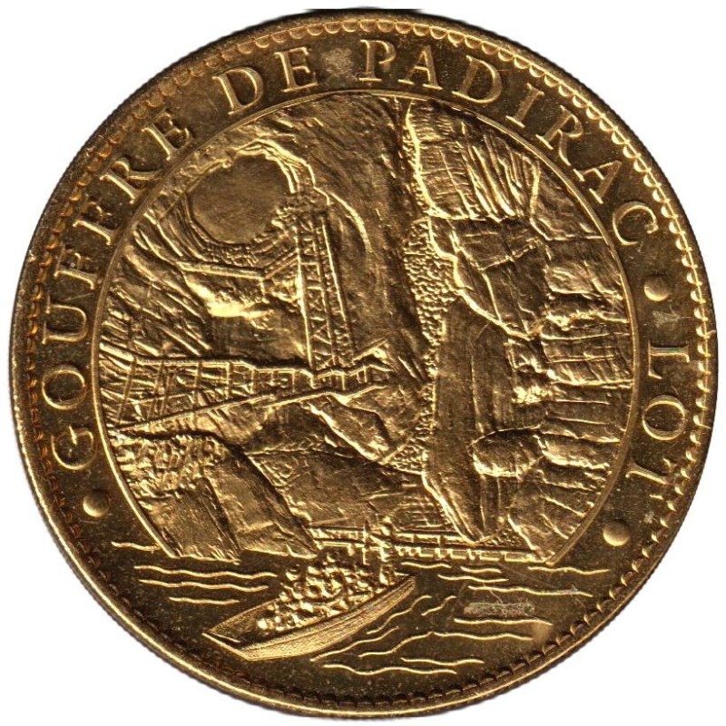 Jeton touristique - 46- Padirac - Gouffre de Padirac - 2010