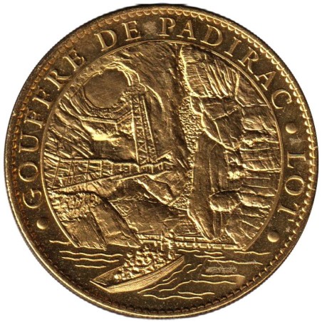 Jeton touristique - 46- Padirac - Gouffre de Padirac - 2010