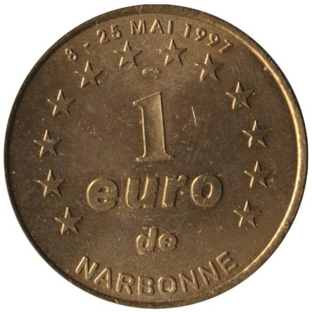 NARBONNE - 1 euro des villes - 1997 - Etat : SUP NARBONNE - 1 euro des villes - 1997 - Etat : SUP