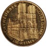Jeton touristique - 51- Reims - Cathédrale Notre-Dame de Reims - Façade - 2010