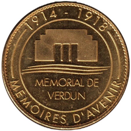 Jeton touristique - 55- Fleury-Devant-Douaumont - Mémorial de Verdun - Mémoires d'avenir - 2010