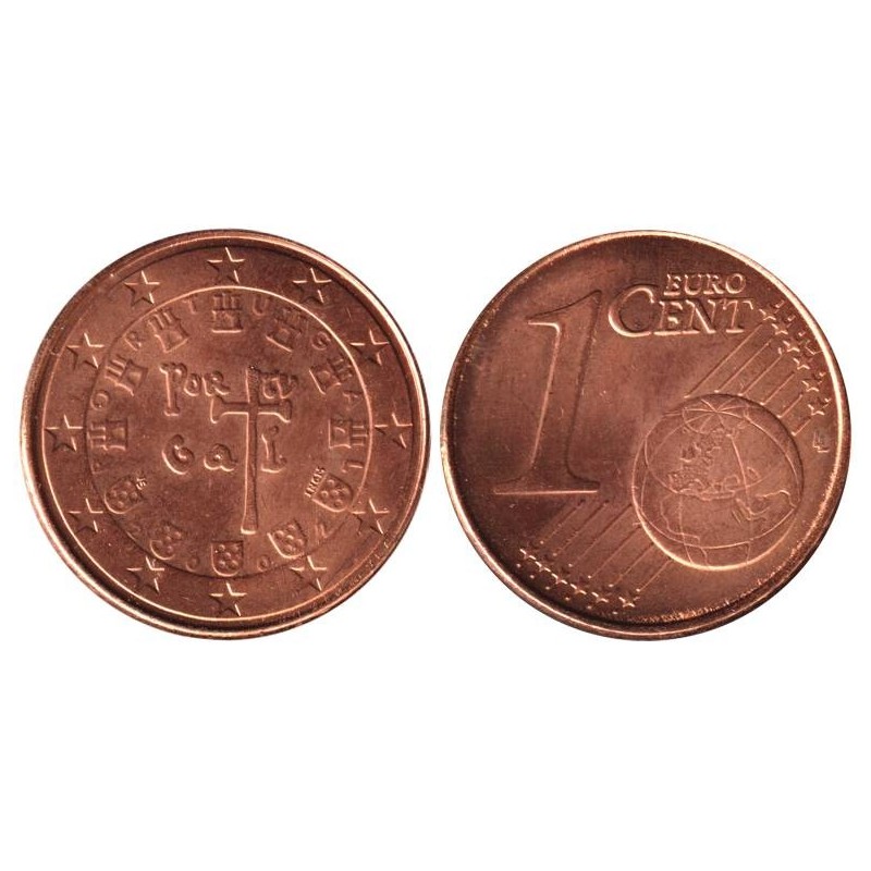 PORTUGAL - 1 cent - 2002