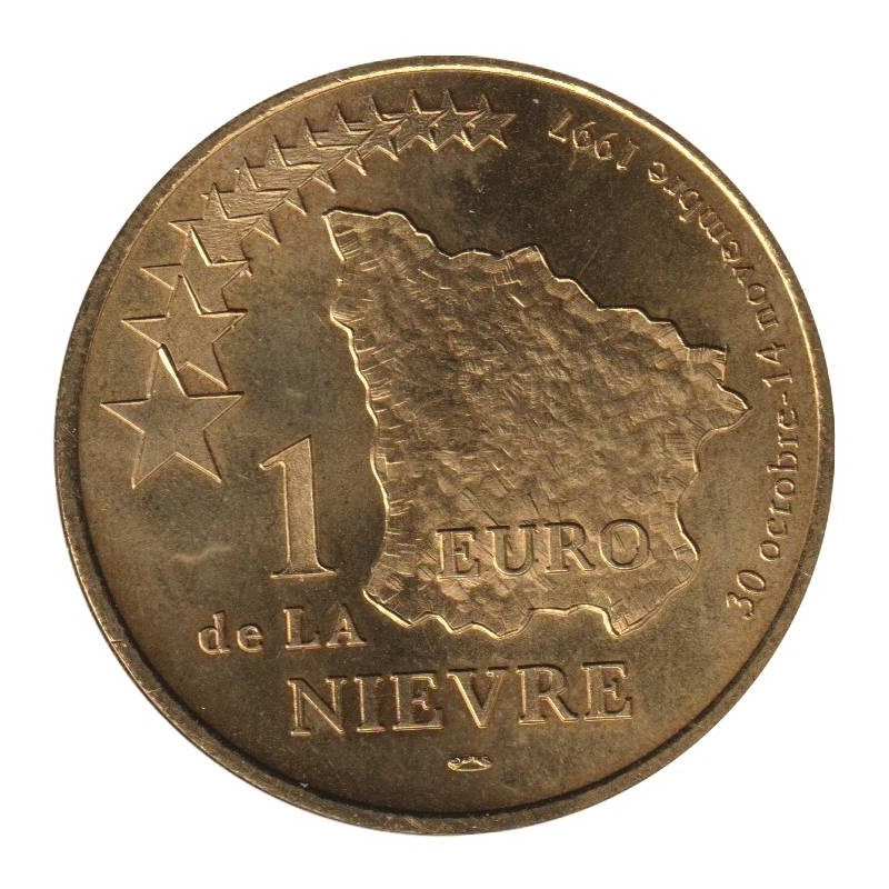 NIEVRE - 1 euro des villes - 1997 - Etat : SUP NIEVRE - 1 euro des villes - 1997 - Etat : SUP
