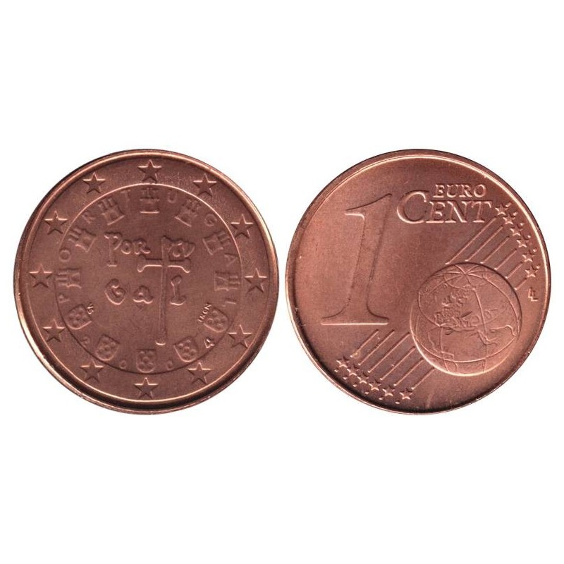 PORTUGAL - 1 cent - 2004