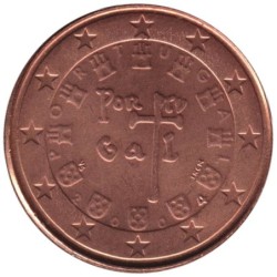 PORTUGAL - 1 cent - 2004