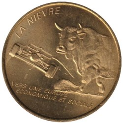 NIEVRE - 1 euro des villes - 1997 - Etat : SUP