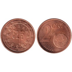 PORTUGAL - 2 cents - 2009