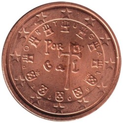 PORTUGAL - 2 cents - 2009
