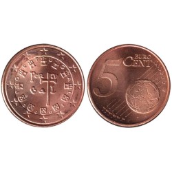 PORTUGAL - 5 cents - 2002