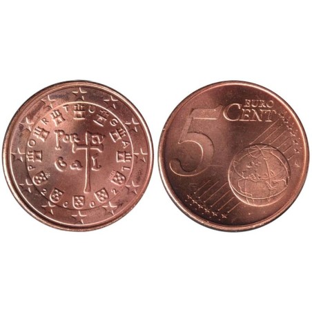 PORTUGAL - 5 cents - 2002