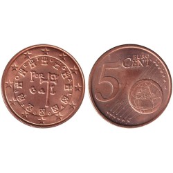 PORTUGAL - 5 cents - 2004