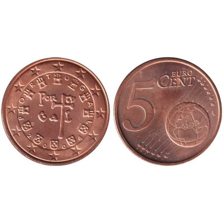 PORTUGAL - 5 cents - 2004