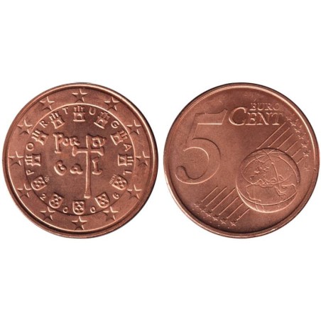 PORTUGAL - 5 cents - 2006