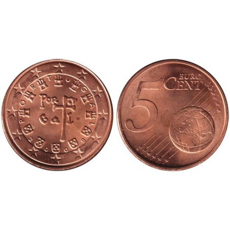 PORTUGAL - 5 cents - 2009