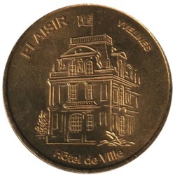 PLAISIR - 1 euro des villes - 1998 - Etat : SUP
