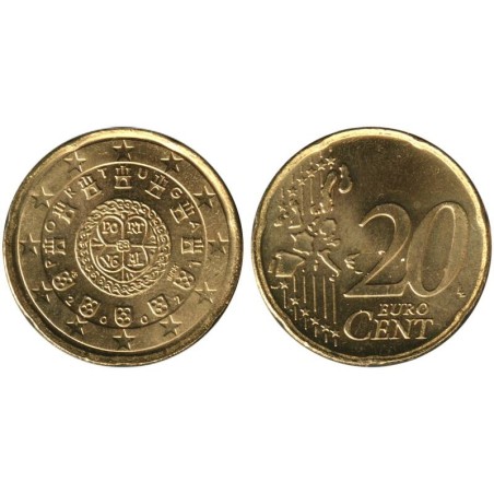 PORTUGAL - 20 cents - 2002