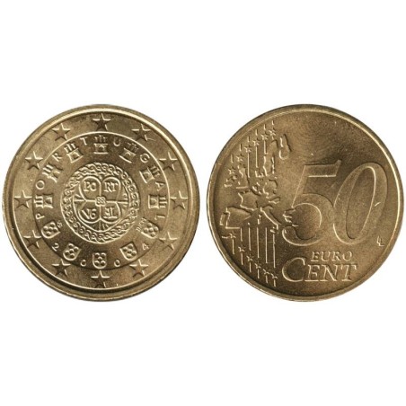 PORTUGAL - 50 cents - 2004