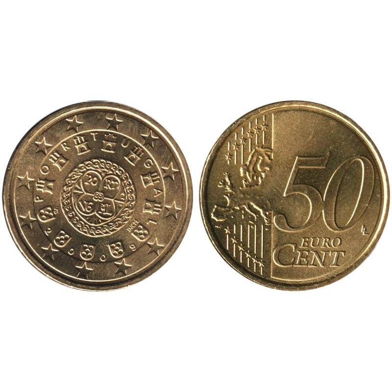 PORTUGAL - 50 cents - 2009