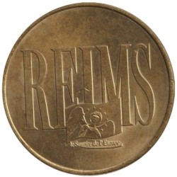REIMS - 1 euro des villes - 1998 - Etat : SUP