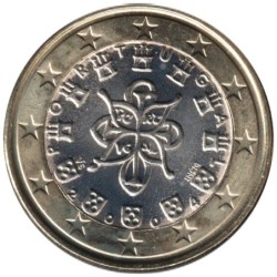PORTUGAL - 1 euro - 2004