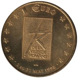 ROMANS - 1 euro des villes - 1998 - Etat : SUP