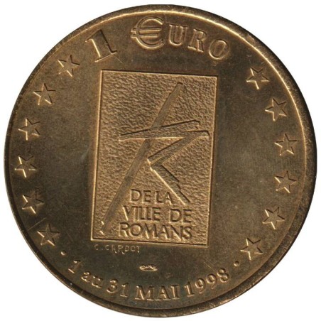 ROMANS - 1 euro des villes - 1998 - Etat : SUP ROMANS - 1 euro des villes - 1998 - Etat : SUP