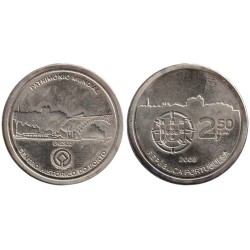 PORTUGAL - 2,50 euros - Patrimoine UNESCO - Région viticole du Haut-Douro - 2008