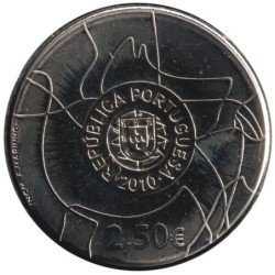 PORTUGAL - 2,50 euros - UNESCO - Site Archéologique de la Vallée de Côa - 2010
