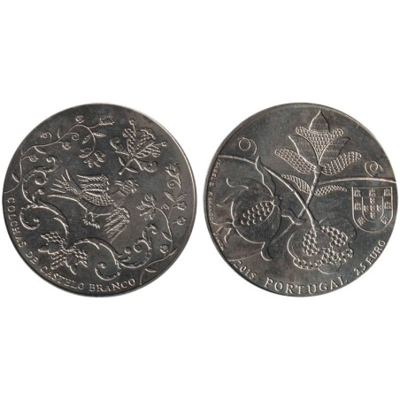 PORTUGAL - 2,50 euros - Trésors ethnographiques - Couvre-lits de Castelo Branco - 2015