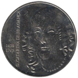 PORTUGAL - 5 euros - Reines d'Europe - Catarina de Braganca - 2016