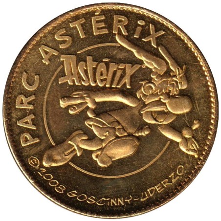 Jeton touristique - 60-Plailly - Parc Astérix - Astérix - 2010