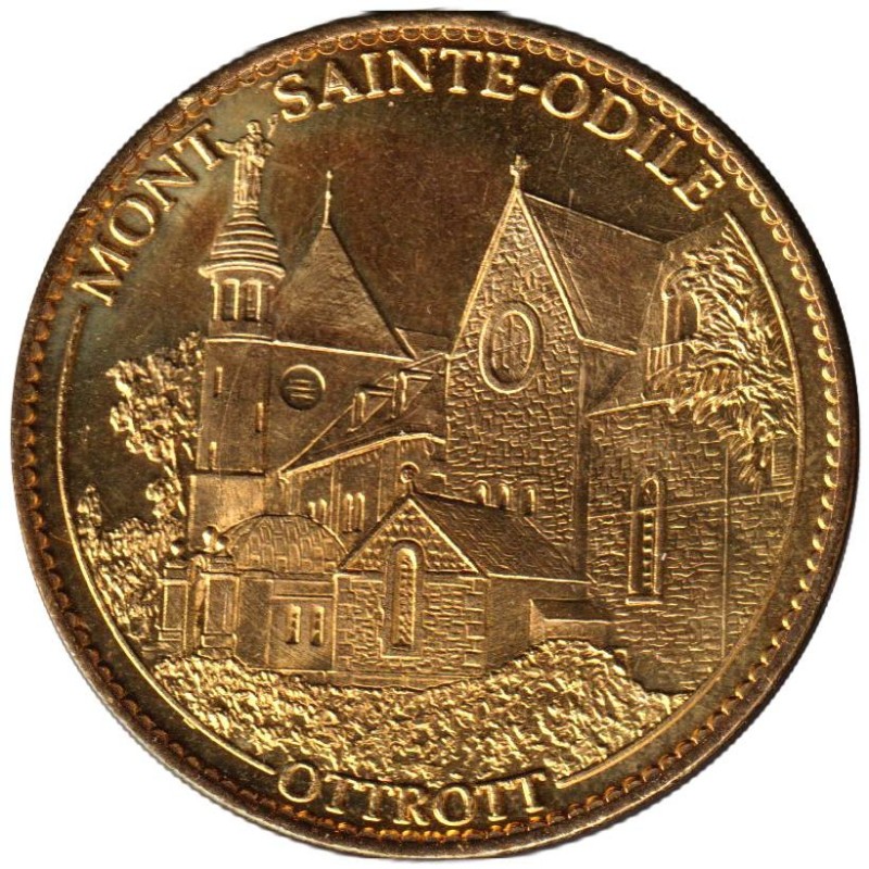 Jeton touristique - 67- Ottrott - Mont Sainte-Odile - Village d'Ottrot - 2010
