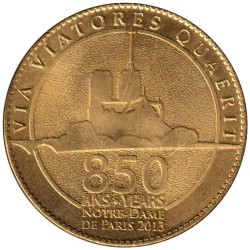 Jeton touristique - 75- Paris - Notre-Dame de Paris - Vierge à l'enfant N°5 - 2013